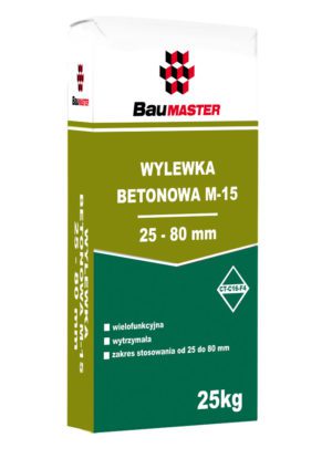 BAUMASTER Wylewka Betonowa M-15