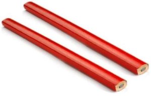 Ołówek stolarski czerwony 240mm