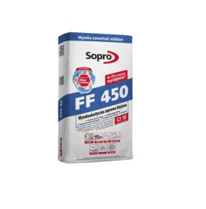 SOPRO FF 450 – Wysokoelastyczna zaprawa klejowa