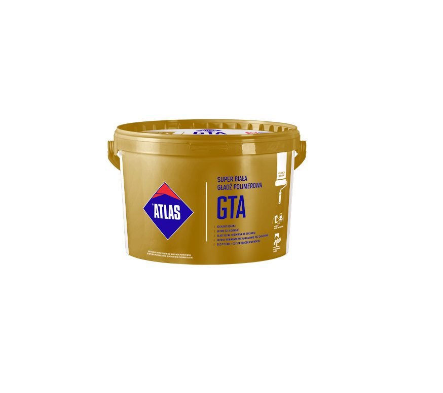 Atlas GTA - gotowa biała gładź szpachlowa | 18 kg - 44szt. - PALETA