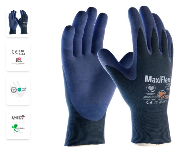Rękawice montażowe ATG MaxiFlex Elite 5501